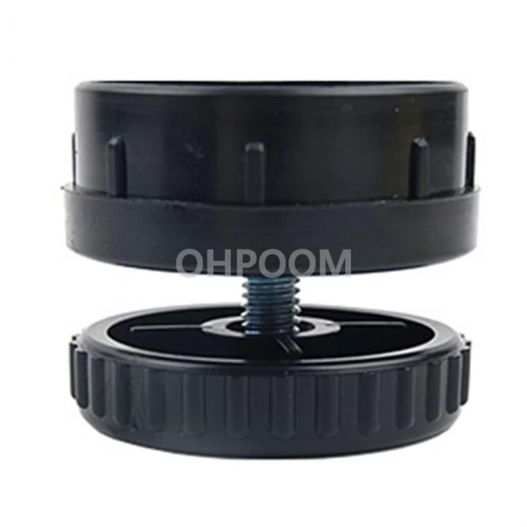 조절발 PVC 62x9x22mm 책상높이조절발 테이블높이조절발 높낮이조절발