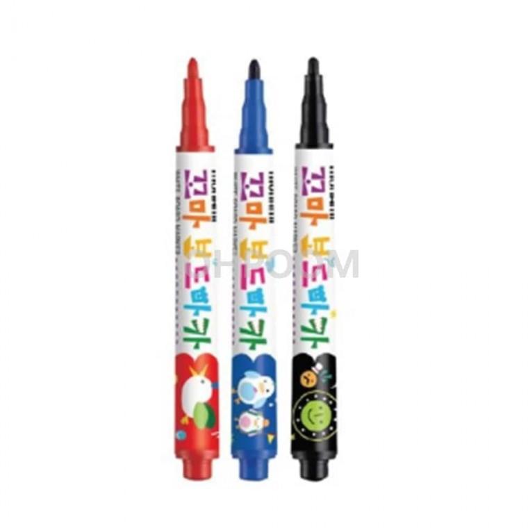 꼬마보드 마카 1.5mm 청색 지워지는펜 보드마카 보드펜