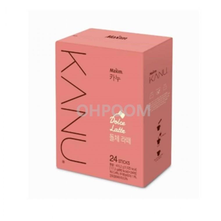 카누 돌체라떼 17.3gx24T 일회용커피 달달한커피 카페라떼스틱