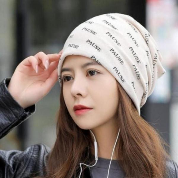 모자 겨울 면비니 넥워머 간절기 in 여성 챙없는모자 와치캡 면 캡없는모자 여성 복면 비니 아동면