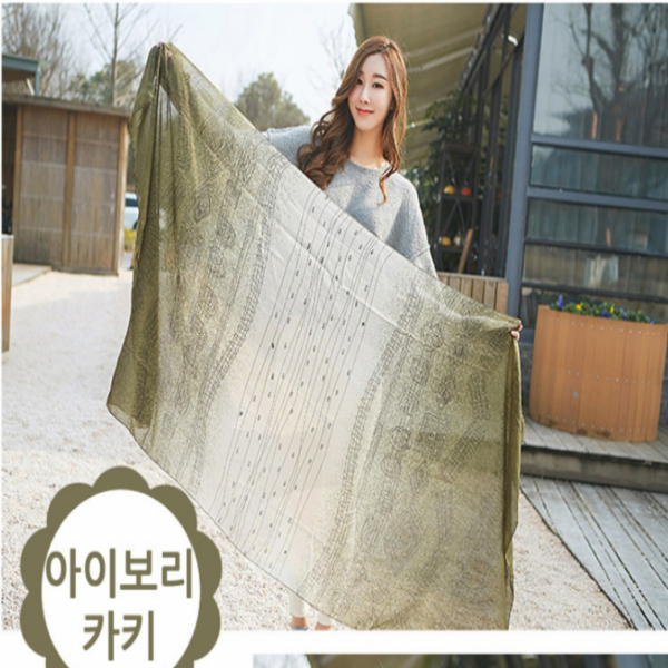 여성롱스카프 봄 가을 간절기 여자 머플러 목도리