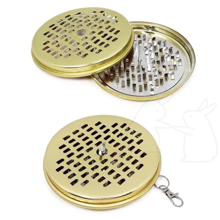 받침판 철제통 걸이형 낚시 피우는 모기향 거치대
