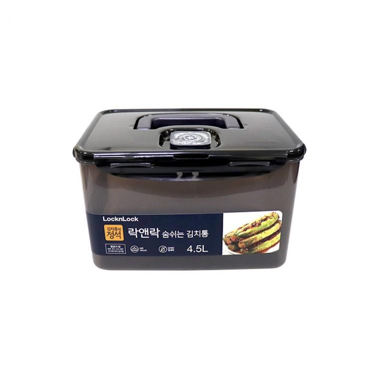 락앤락 숨쉬는 김치통 4.5L(일반형)-H/밀폐용기/김장용품/김치냉장고/김치보관용기/김치보관통/장아찌통