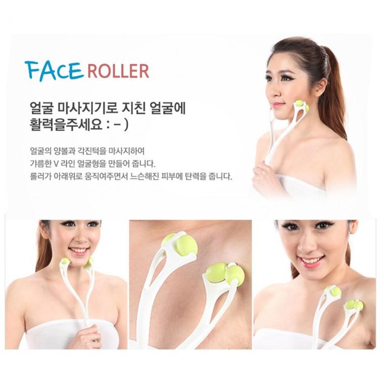 심플 페이스롤러 얼굴마사지도구 마사지기