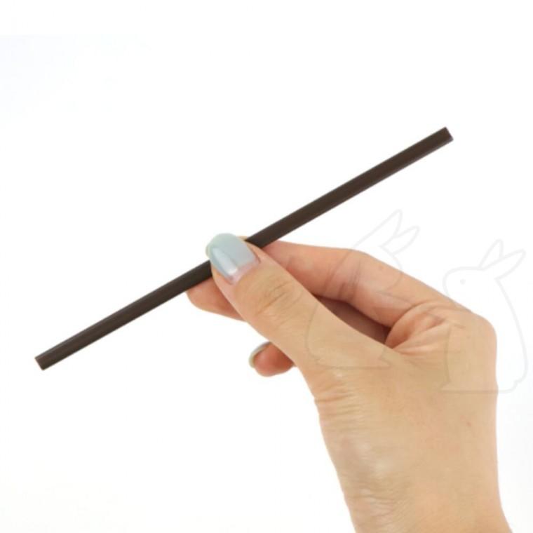 초코 홈카페 일회용 갈색 라떼스틱 빨대 커피 스틱