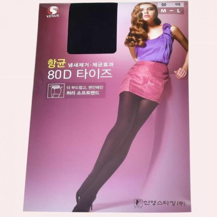 밴드 80데니아 유발 타이즈 배조임없는스타킹 검정스타킹 여성팬티스타킹