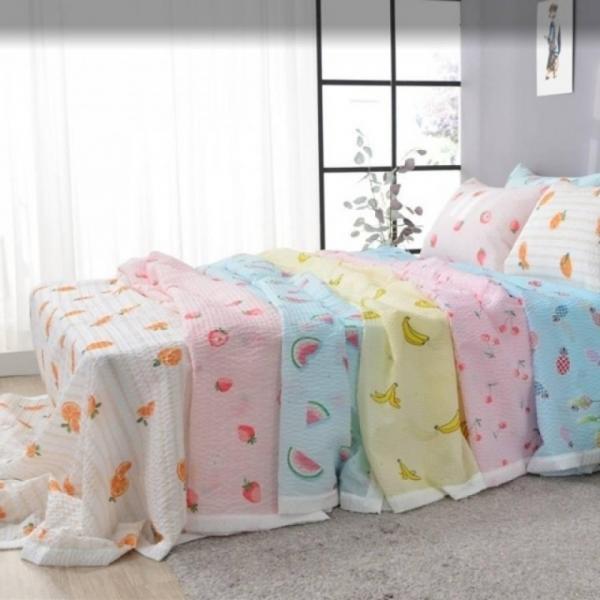 이불단품 시어서커 냉감 홑이불 SS 160x200 6컬러 기숙사 원룸 여름이불 간절기