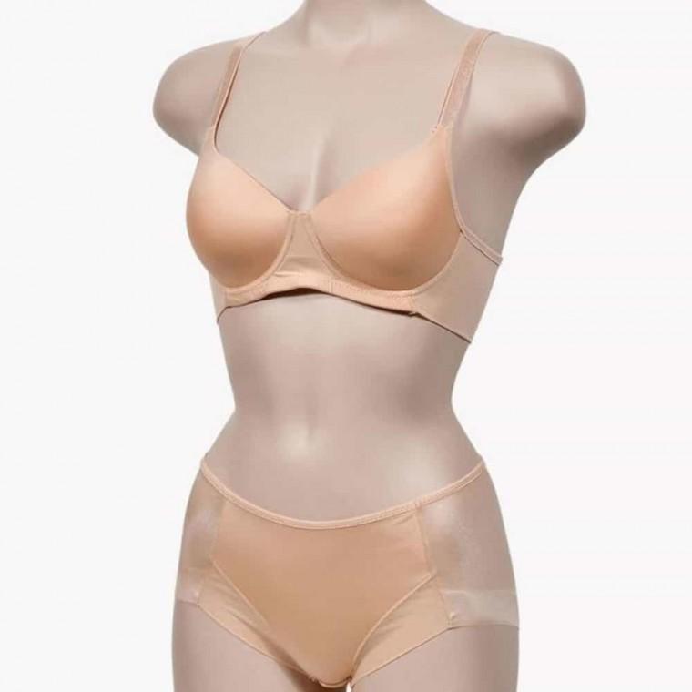 큐빅 A컵 브라팬티세트 노와이어속옷세트 풀컵노와이어브라 풀컵브래지어