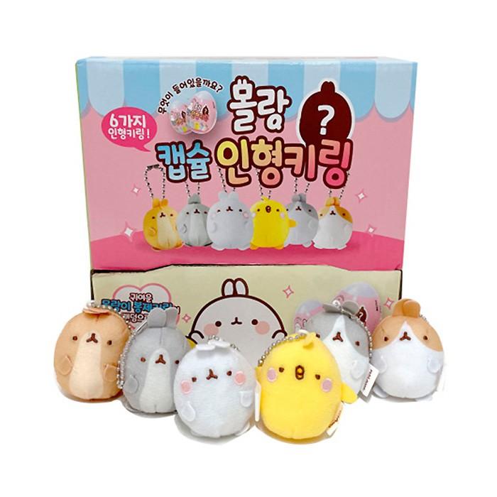 몰랑 캡슐 인형 키링 18ea 키링 캐릭터키링 백참 가방참 굿즈 키덜트