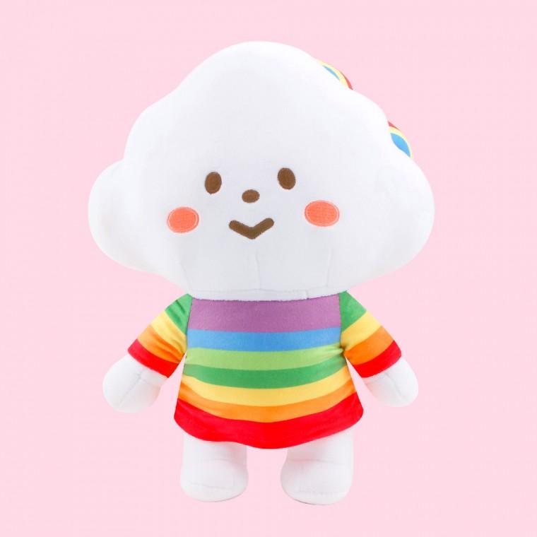 플러피 하우스 인형-Miss Rainbow 캐릭터인형 봉제인형 굿즈