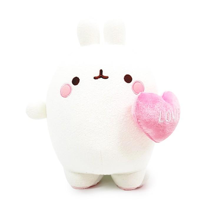 몰랑 뽀송 인형 25cm-화이트 캐릭터인형 봉제인형 굿즈 키덜트