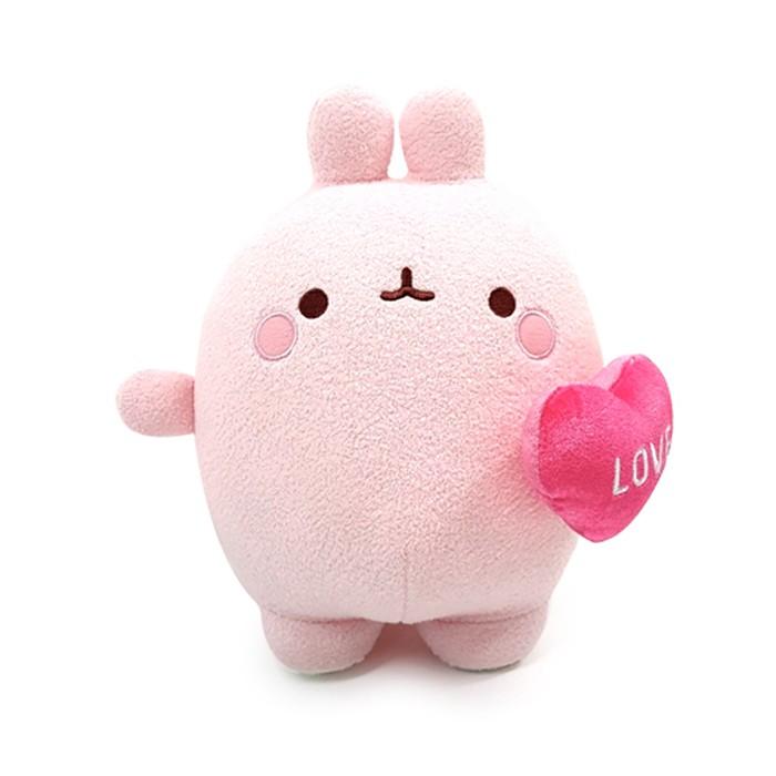 몰랑 뽀송 인형 25cm-핑크 캐릭터인형 봉제인형 굿즈 키덜트