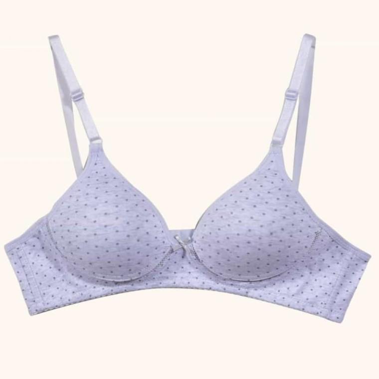 폴카도트 A컵 브라 여성브래지어 레이스속옷 여자속옥