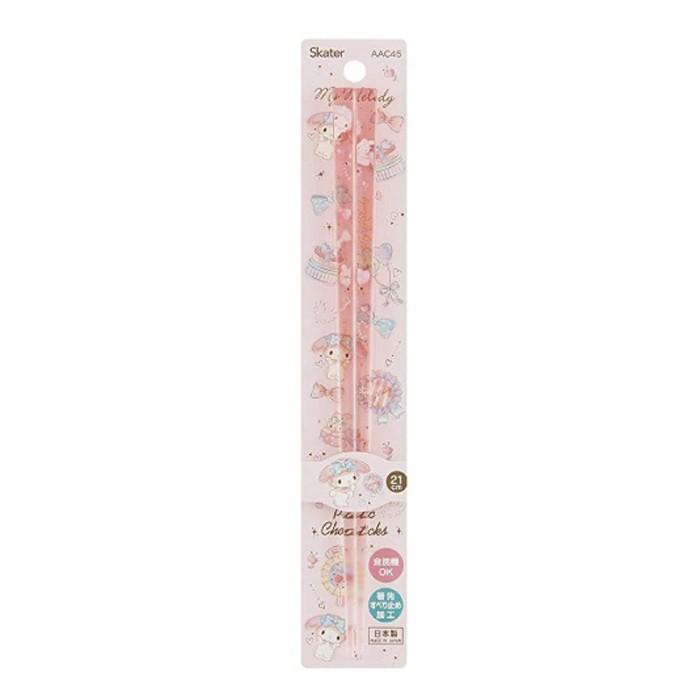 스케이터 마이멜로디 해피니스걸 아크릴 젓가락 21cm 주방용품 캐릭터주방