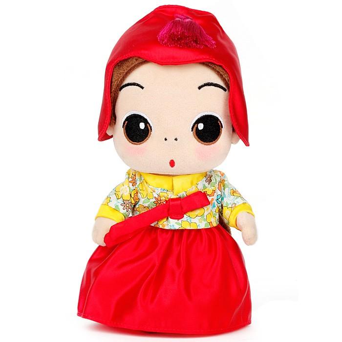 뚱(ddung) 한복 봉제인형-20cm 캐릭터인형 봉제인형 굿즈 키덜트