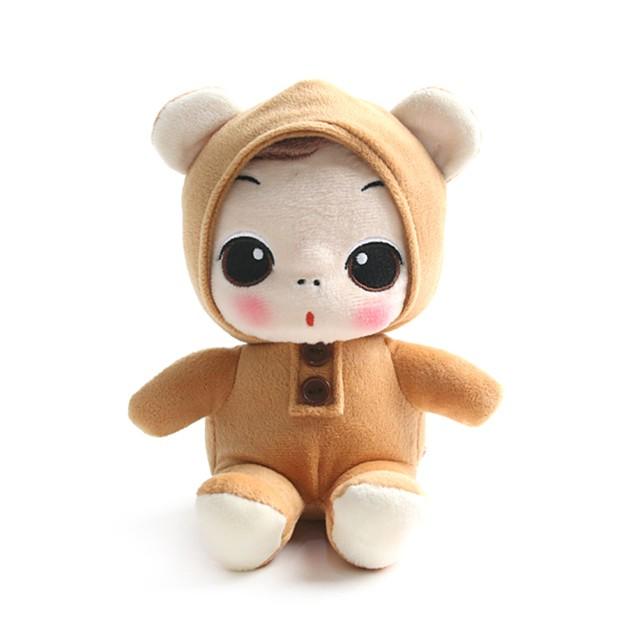 뚱(ddung) 동물 봉제인형-곰(18cm) 캐릭터인형 봉제인형 굿즈