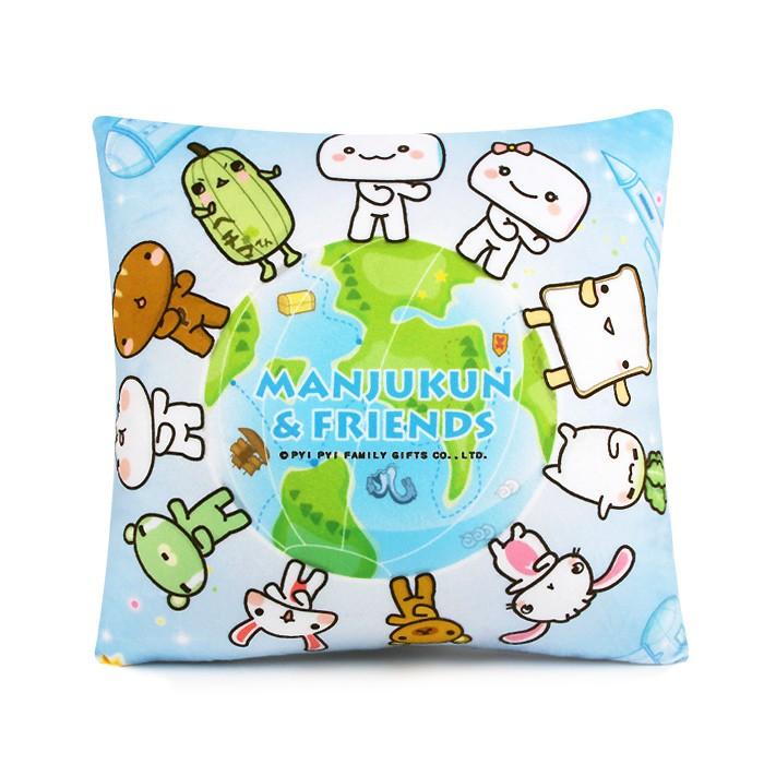 만토우 사각쿠션(33cm)-06 쿠션 캐릭터쿠션 인테리어소품 굿즈