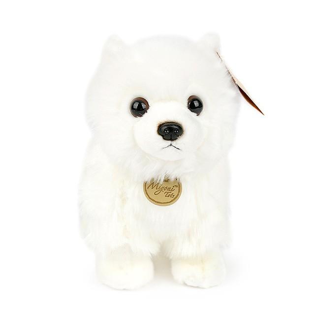 MIYONI 미요니 화이트 포메라니언 인형-중(21cm) 캐릭터인형