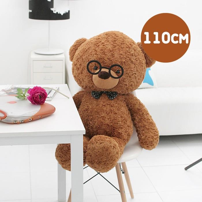 에이스베어 인형(110cm)-브라운 곰인형 대형곰인형 여자친구선물