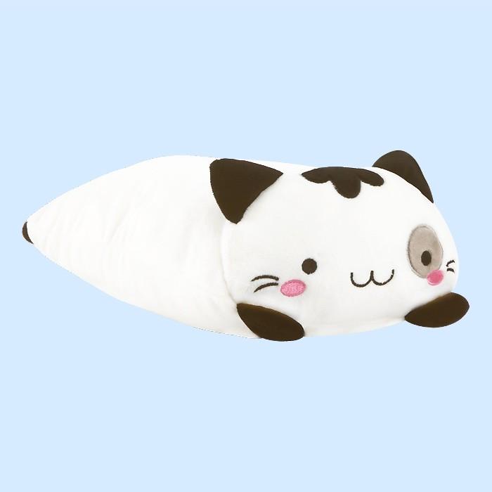 미네코 사각쿠션(소 30cm)-화이트 쿠션 캐릭터쿠션 인테리어소품