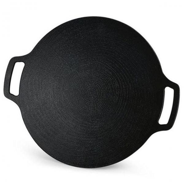 캠핑 고기 구이판 30cm 불판 삽겹살 그릴팬 그리들