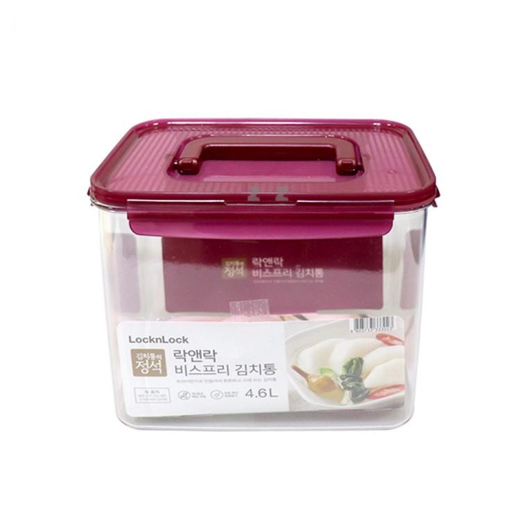 락앤락 비스프리 모듈러 김치통 4.6L-H/밀폐용기/김장용품/김치냉장고/김치보관용기/김치보관통/