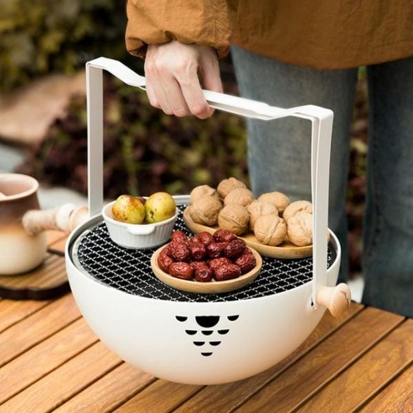캠핑 원형 야외용그릴 숯불 화로 BBQ바비큐그릴
