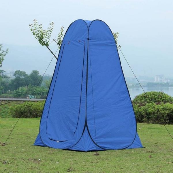 캠핑존 이동식 낚시텐트 (120x190cm) 블루