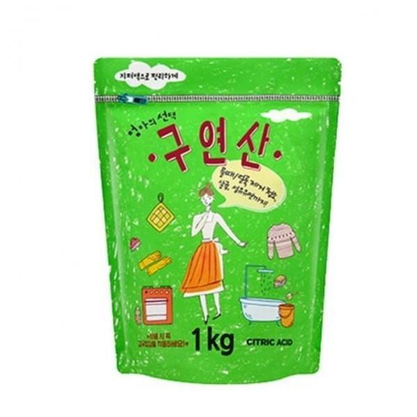 엄마의 선택 kg 구연산 구연산 kg 생활용품 업소용 욕실용품 캠핑용품 중고 수납 선반 정리용품