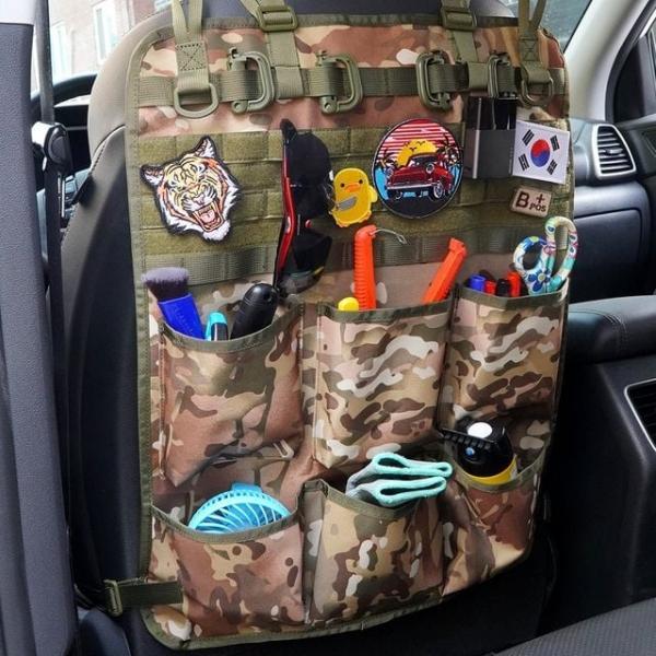 차량용 캠핑 시트포켓 시트백 멀티 수납 용품 C92
