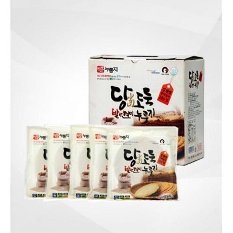 (100gx5봉지) 당도둑발아현미누룽지 건강식 식사대용 누룽지 현미