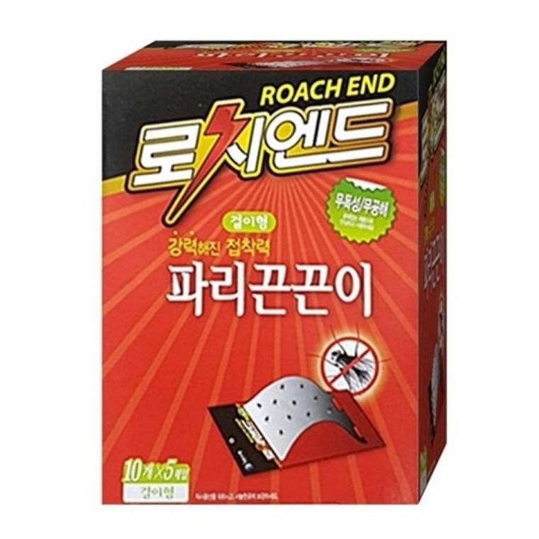 파리끈끈이 50매 날벌레약 벌레 살충제 파리포충기 벌레 걸이형 파리