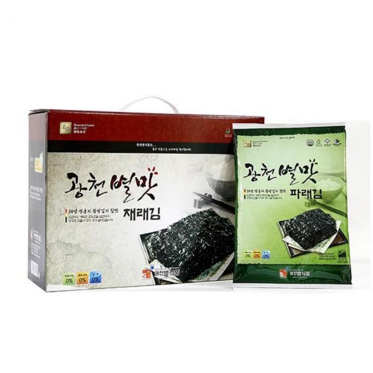 파래김(전장용김20봉) 별맛 광천 김스낵 전장김 수산 김요리