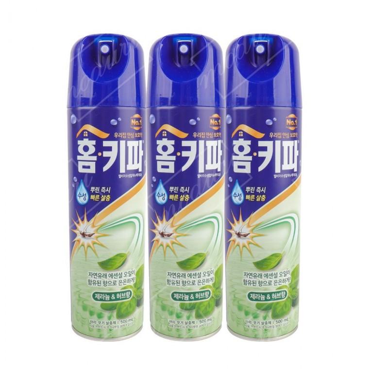 제라늄앤허브향 모기약 에어졸 3p 제라늄향 모기 엘비이 홈키파 건강