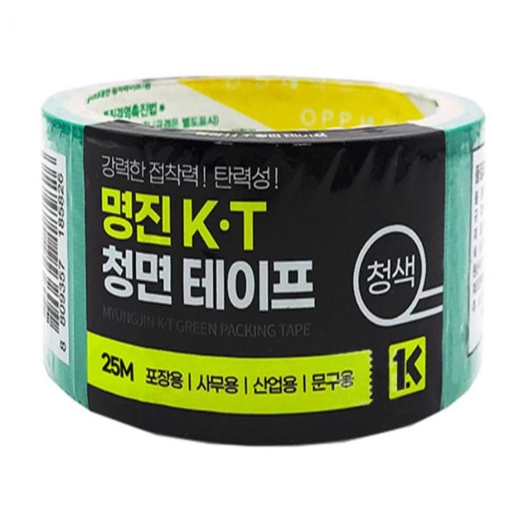 청면테이프 48mm x 25M 청테이프 박스테이프 접착테입