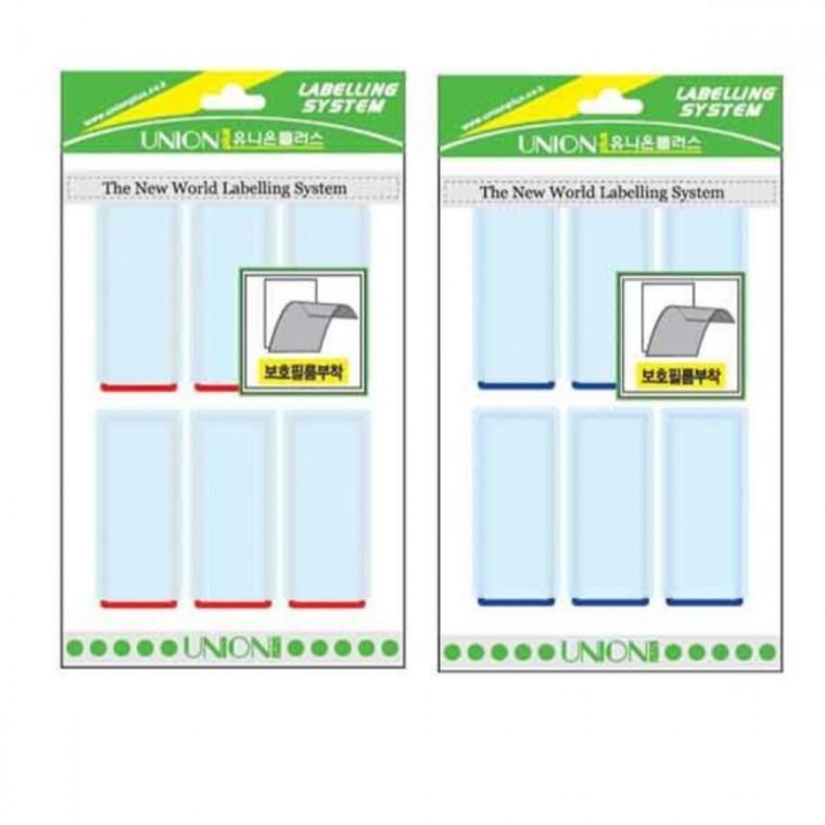 보호견출지 28x65mm 견출스티커 인덱스분류 파일정리스티커 이름표라벨지