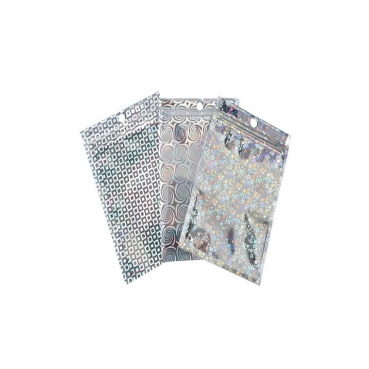 지퍼백 포장봉투 14x20cm 키링봉투 액세서리포장 포장비닐백