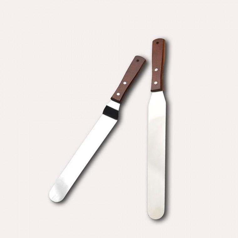 아이싱 스파츌라 크림 빵 주방 빵칼 케이크 크림바르기 일자형 L자형