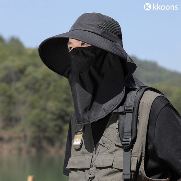 여름모자 여름 햇빛가리개 모자 등산 밭일 챙넓은 등산모자 썬캡 농사 자외선차단