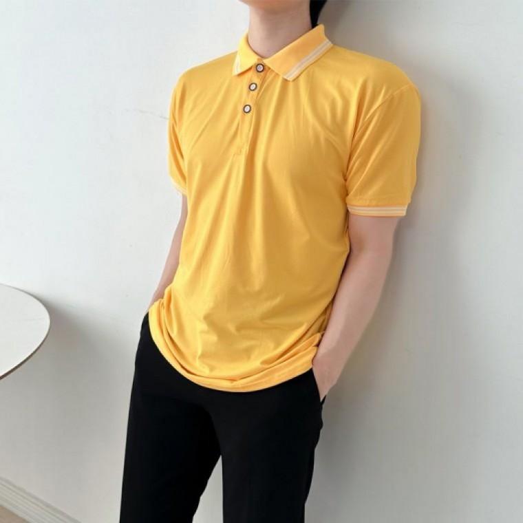 남성티셔츠 골프 반팔티 단체티 봄 남자티셔츠 반팔 티셔츠 여름 피케 남성 유니폼
