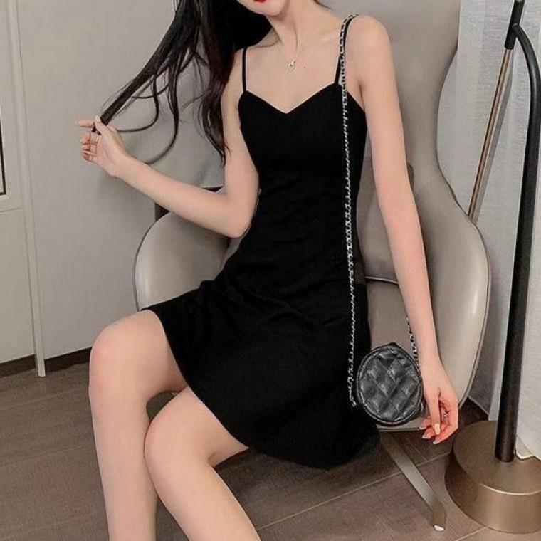 여름원피스 나시 치마 미니 봄 미니원피스 여성 끈 원피스 민소매원피스 여름 민소매 뷔스티에
