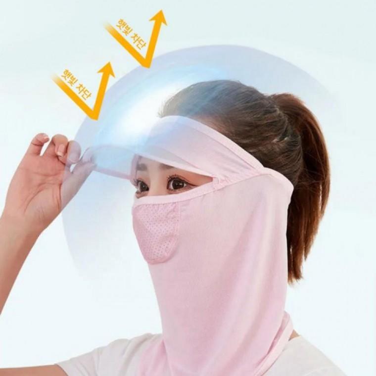 자외선차단모자 햇빛가리개 여성여름모자 여름모자 여름 쿨워머 썬캡 여성 모자 등산 마스크 농사
