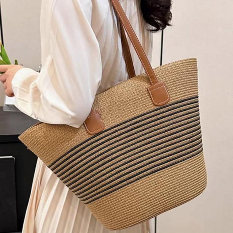 가방 여성 여름 백 라탄 샌디라인 여자 라탄가방 휴양지 숄더백