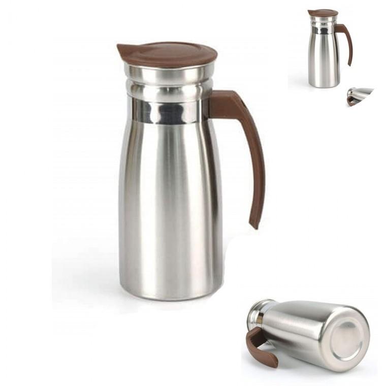 손잡이 스텐 물병 1000ml 손잡이물병 식당물병 대용량물통