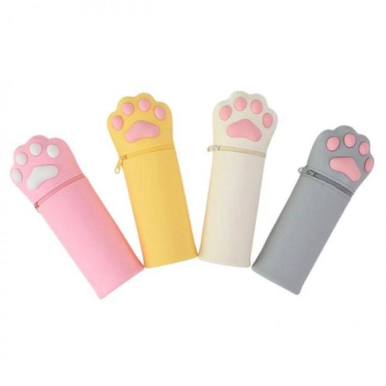 모닝글로리 8000 냥냥이 실리콘 필통