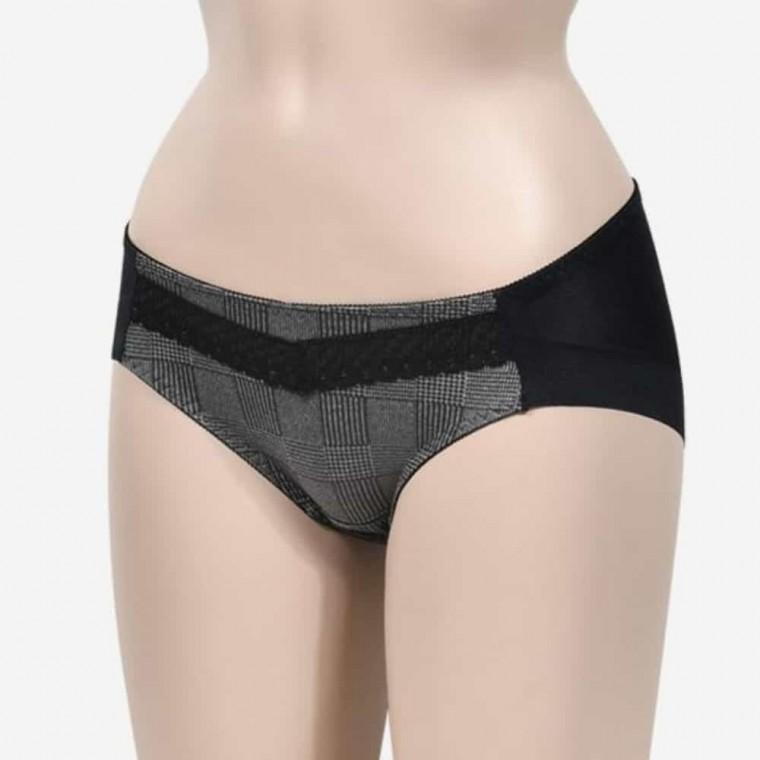 여성 미디 삼각팬티 햄라인팬티 여성삼각팬티 이쁜팬티