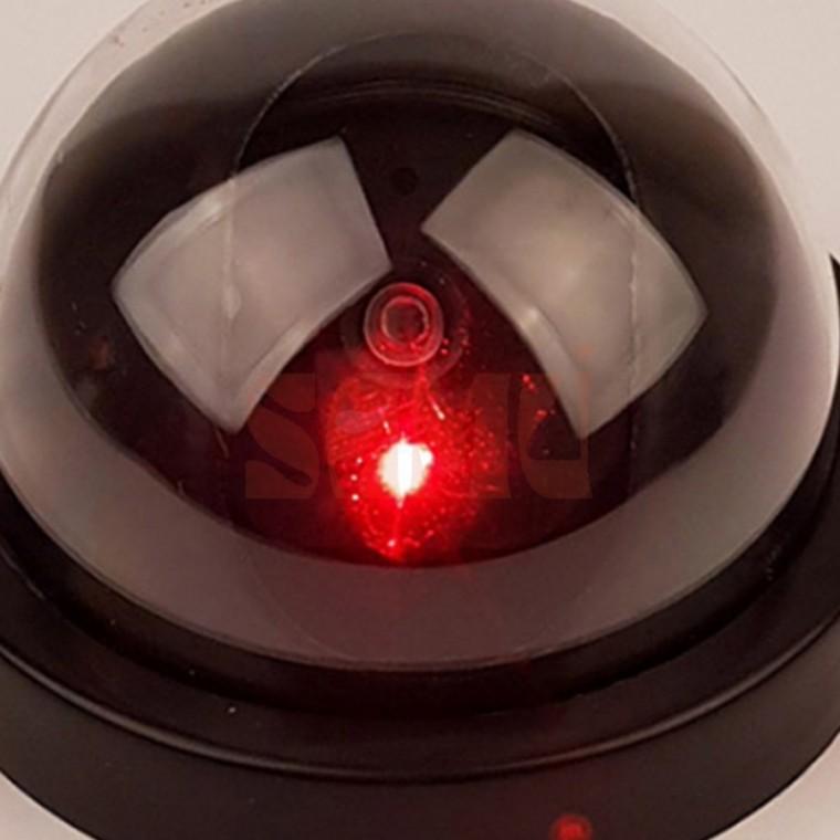 돔형 가짜CCTV 모형카메라 블랙 보급형 가짜감시카메라 모형블랙박스
