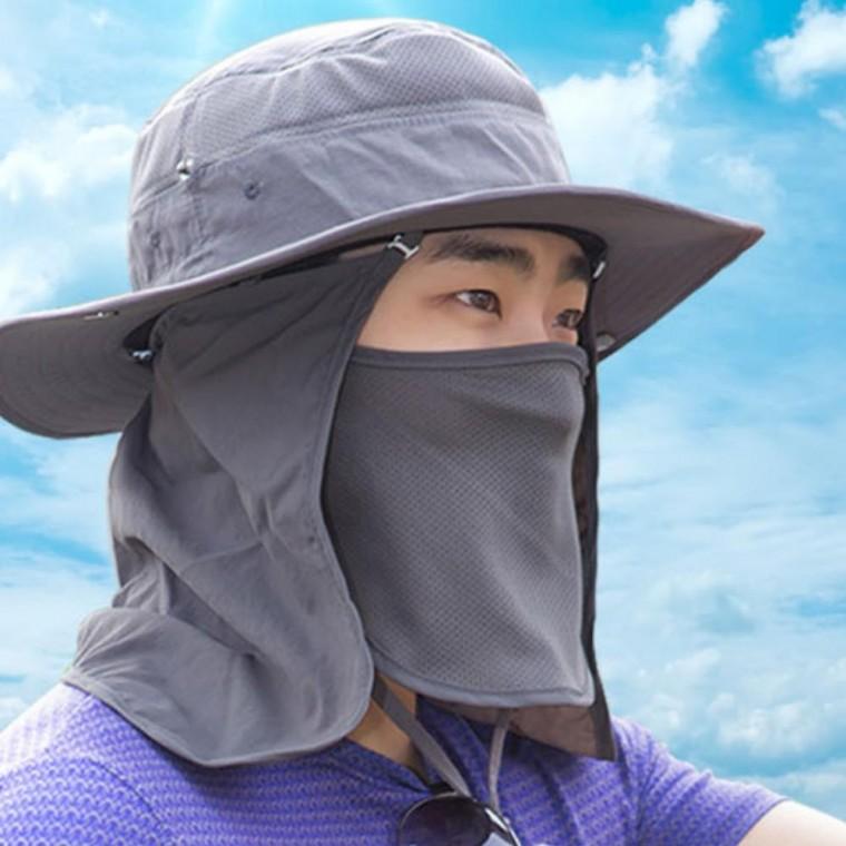 썬캡모자 농사모자 안면보호모자