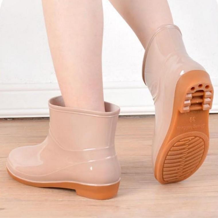숏 레인 부츠 키높이레인부츠 발목장화