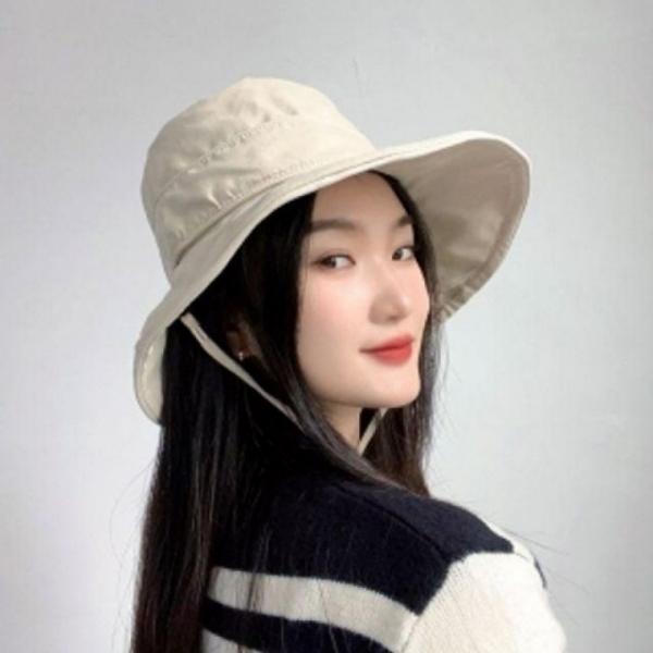 어텀 와이어챙 여성용 버킷햇(베이지) 벙거지 부니햇 캠핑 모자 아웃도어 낚시 햇빛